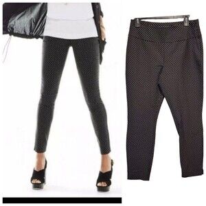 CABI Seaside Square Polka Dot Trousers Style 5175 Size 6